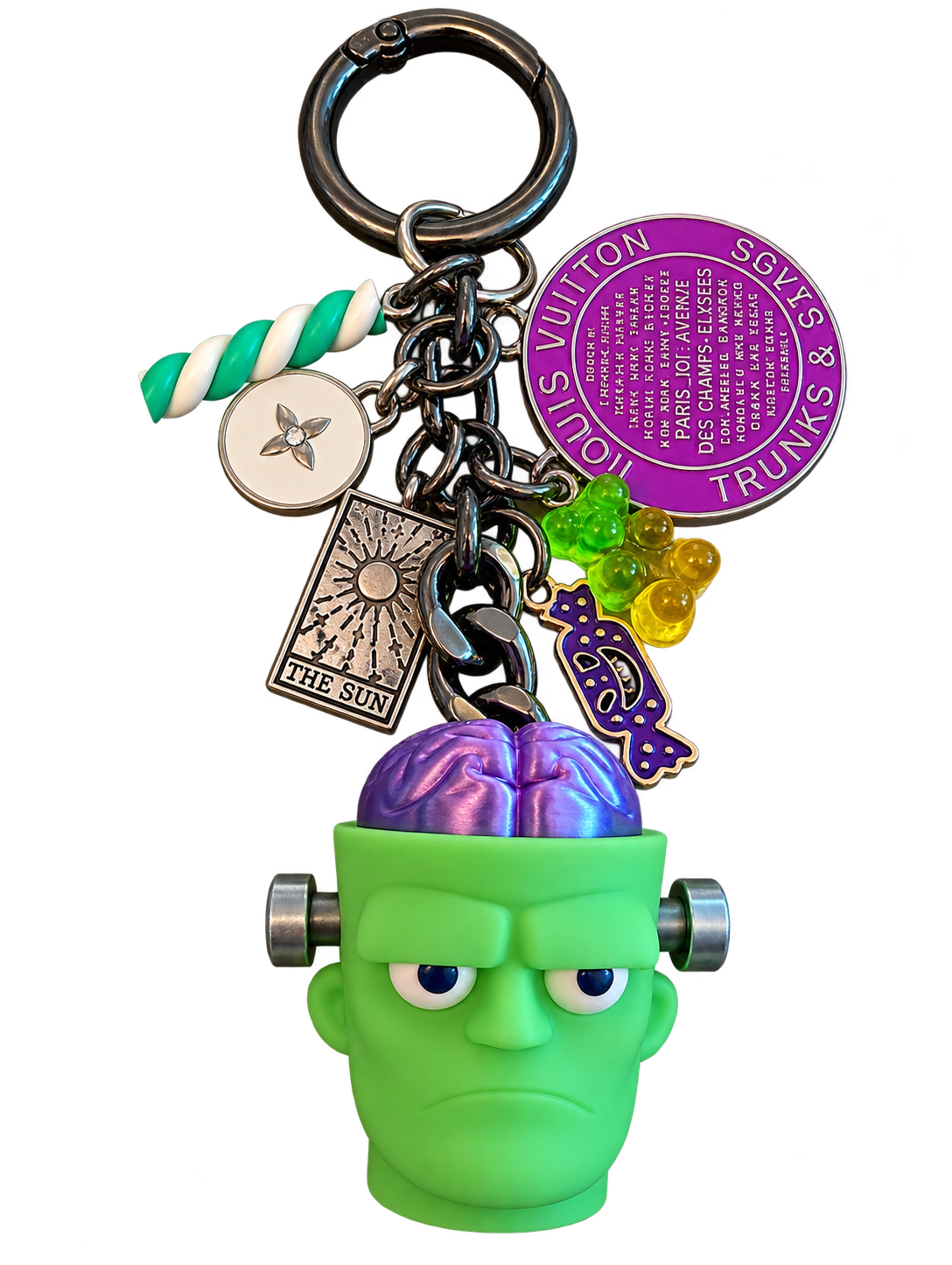 Frankly Charming — Glow-in-the-Dark Fidget Bag Charm